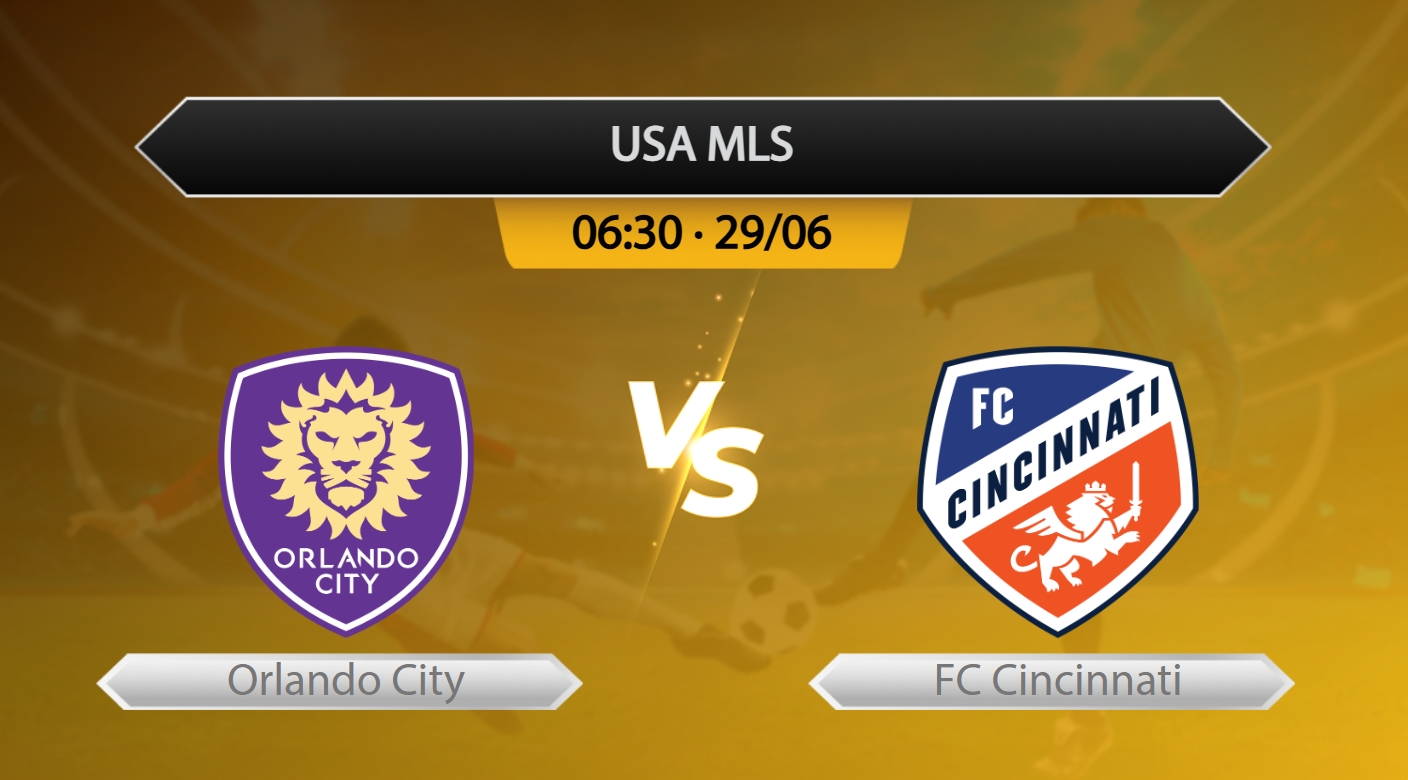 USA MLS Orlando City VS FC Cincinnati