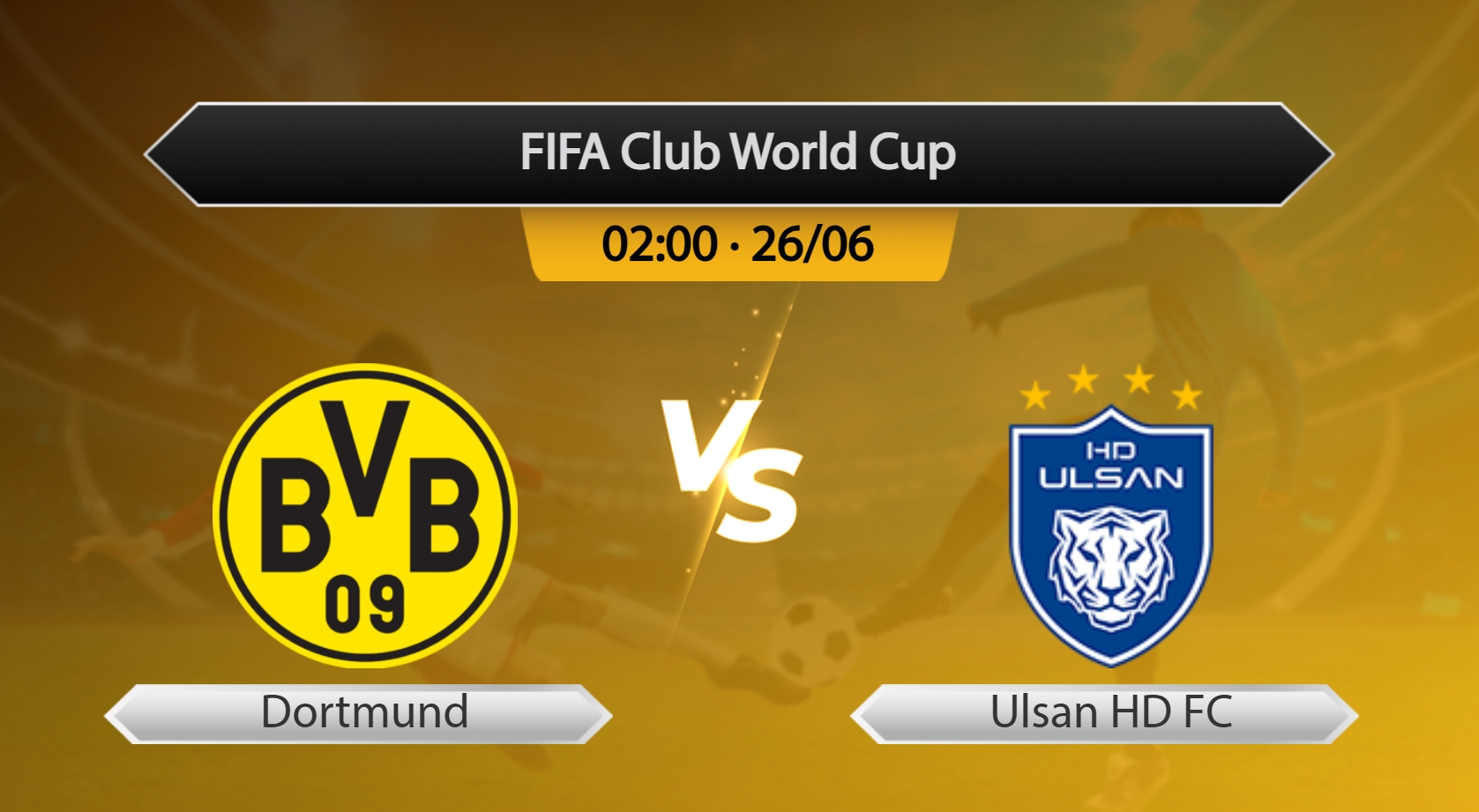 FIFA Club World Cup Dortmund VS Ulsan HD FC