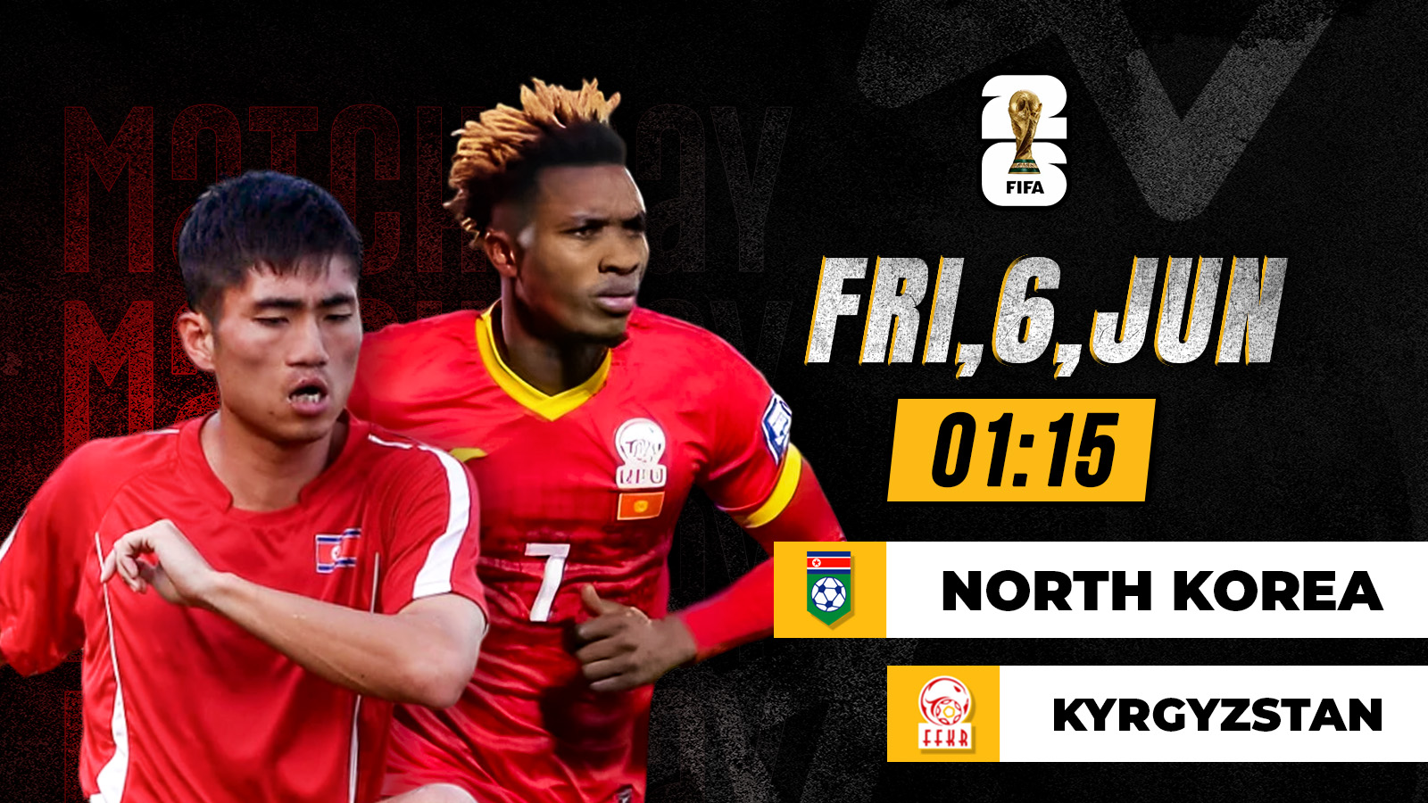 Vòng loại FIFA World Cup (AFC) Triều Tiên vs Kyrgyzstan - Kèo Nhà Cái