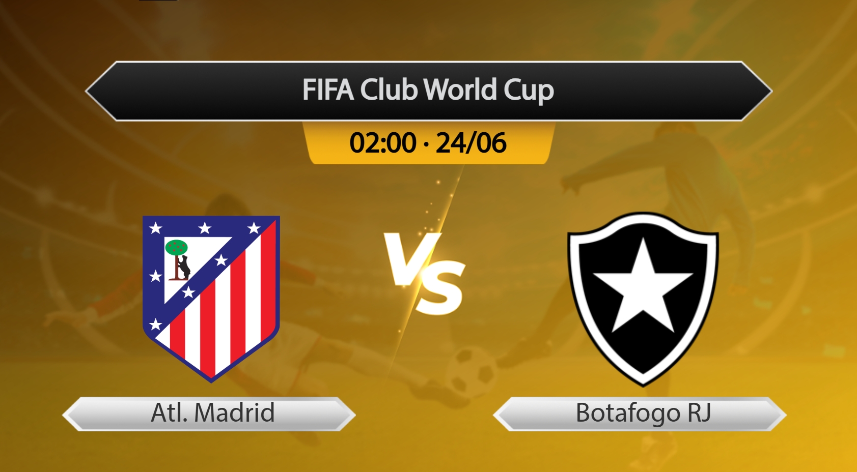 FIFA Club World Cup Atl. Madrid VS Botafogo RJ