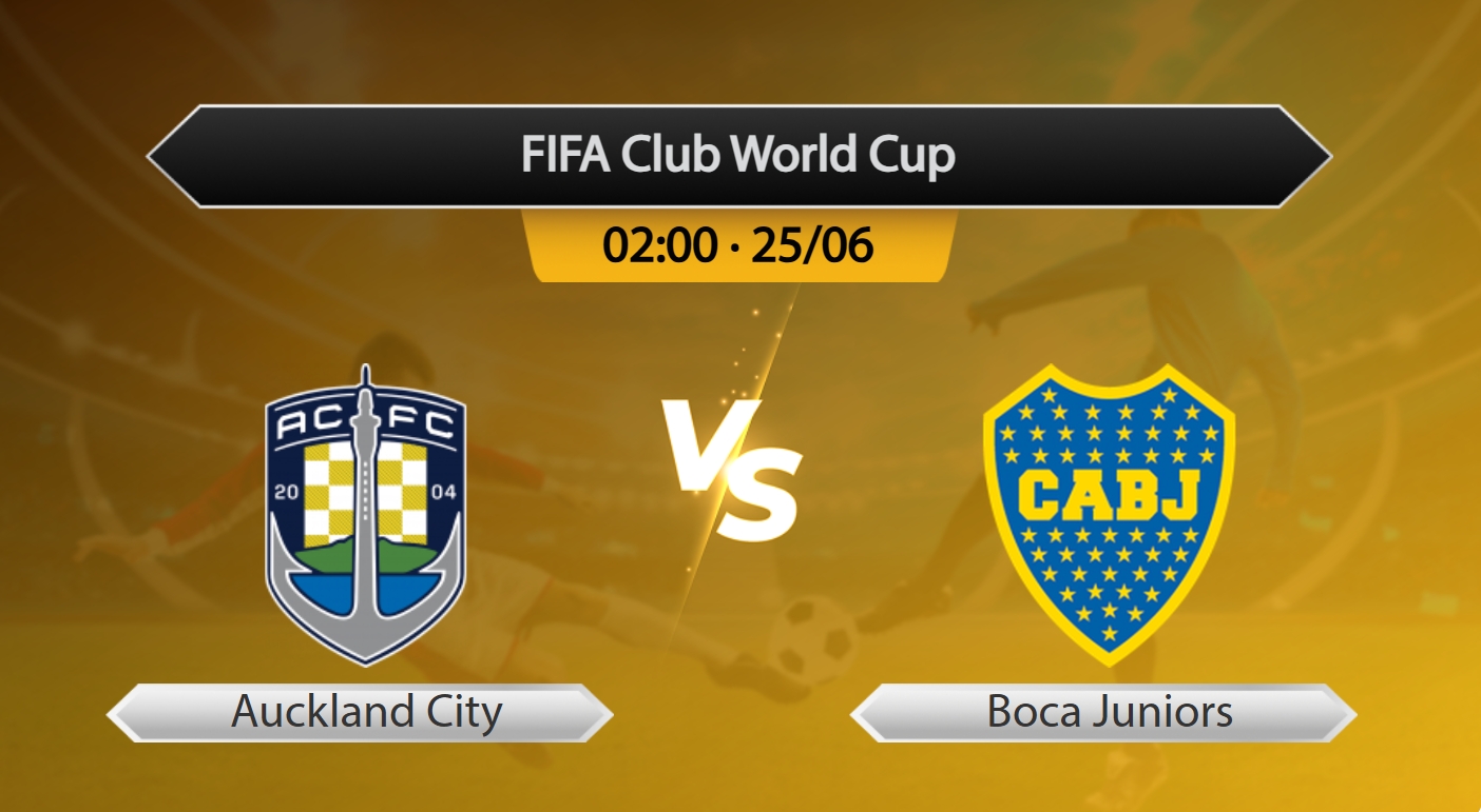 FIFA Club World Cup Auckland City VS Boca Juniors
