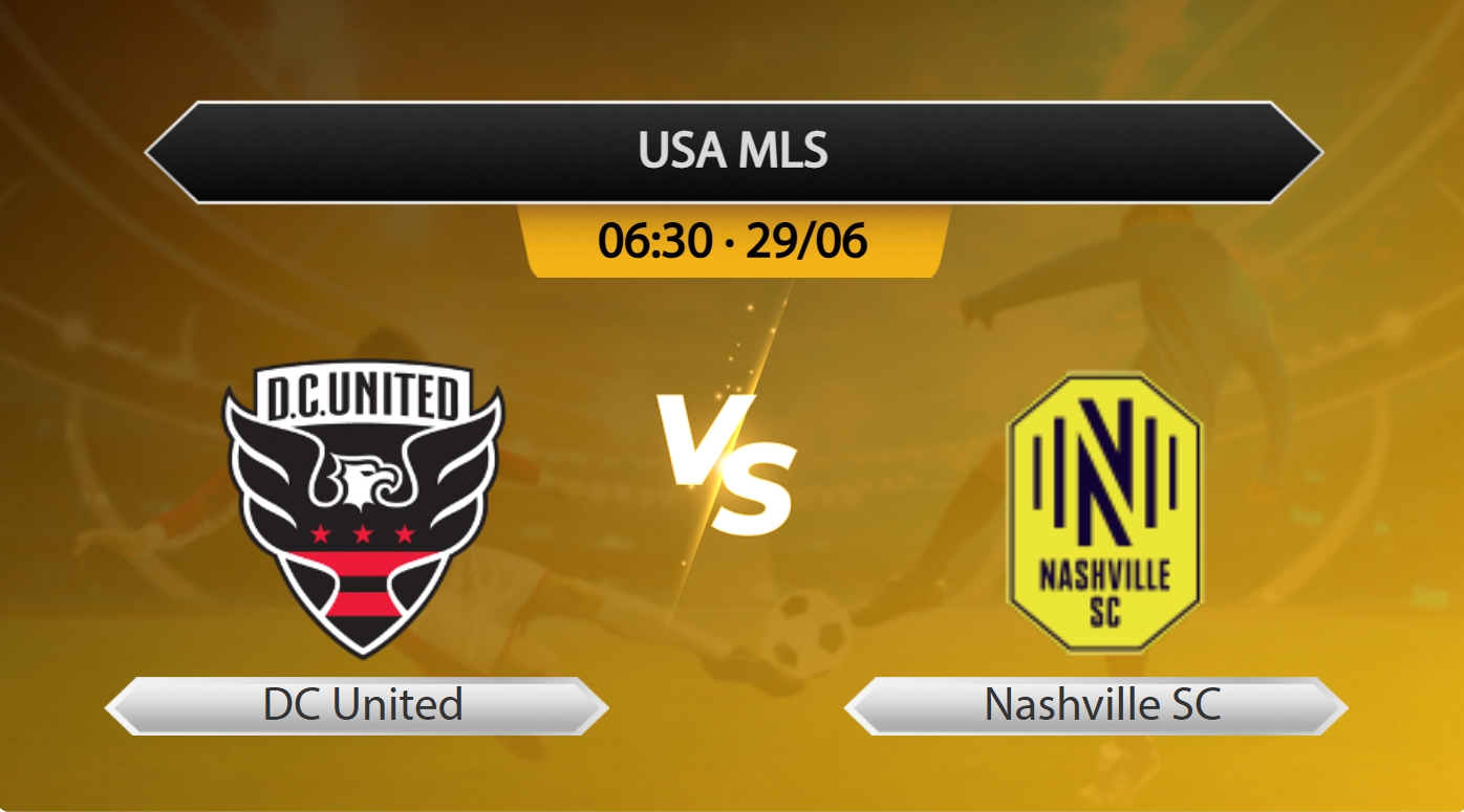 USA MLS DC United VS Nashville SC