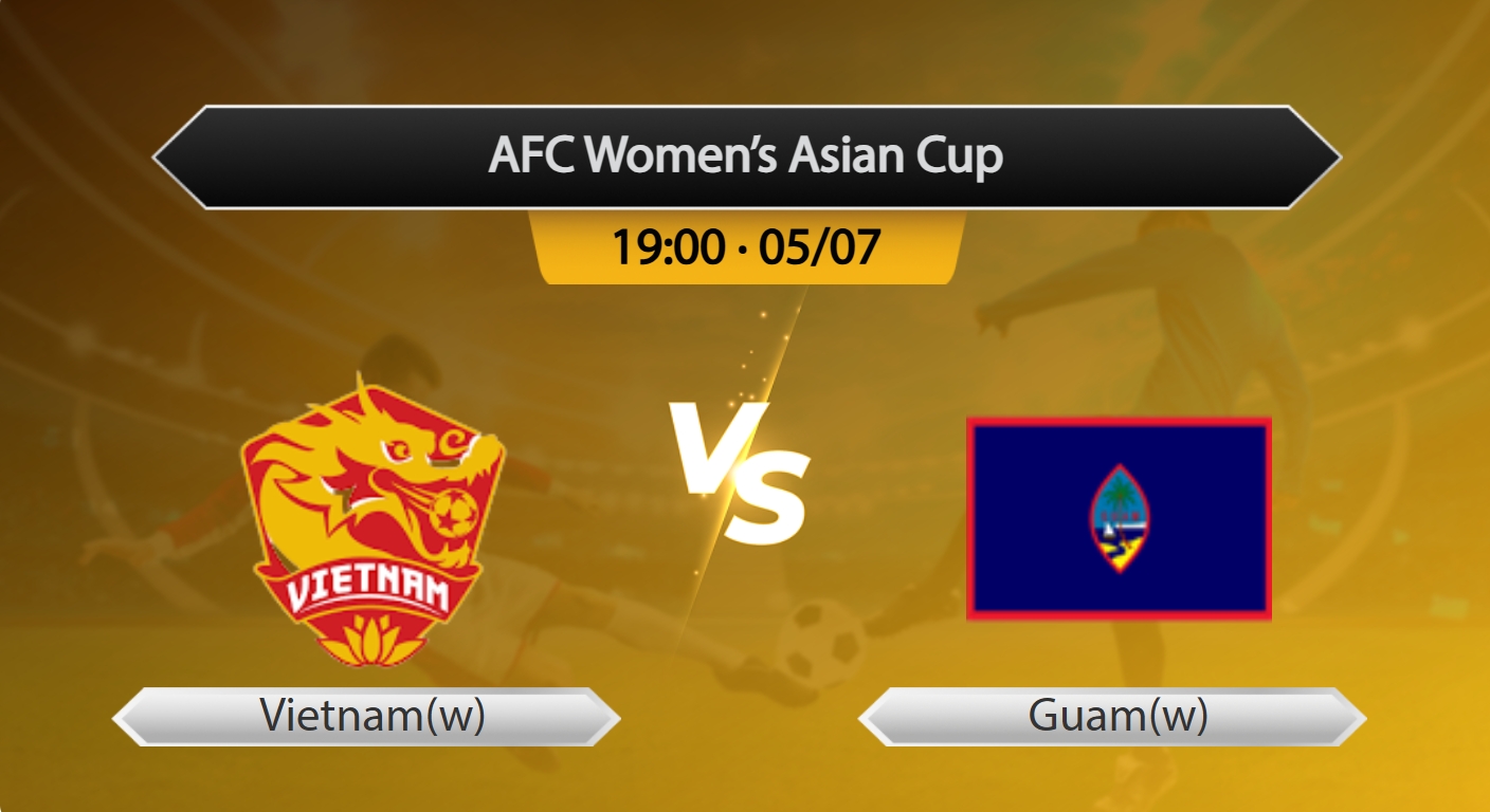 AFC Women’s Asian Cup Vietnam(w) VS Guam(w)