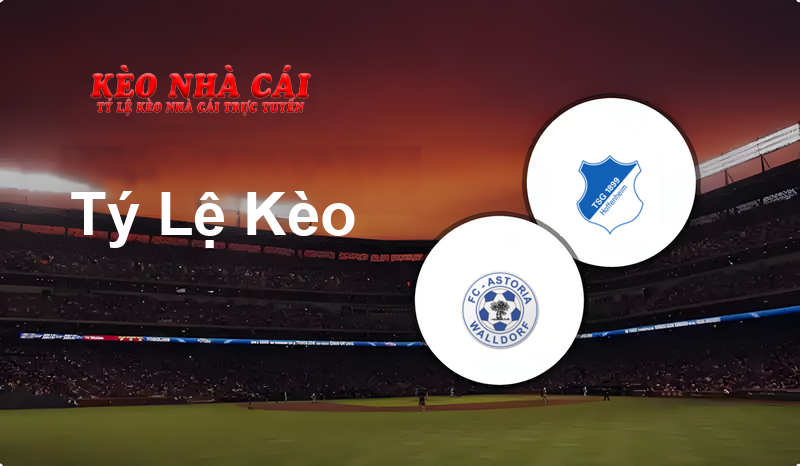 FC Astoria Walldorf vs Hoffenheim II prediction, odds, lineups, h2h results and betting tips, statistics, odds and prediction - Kèo Nhà Cái