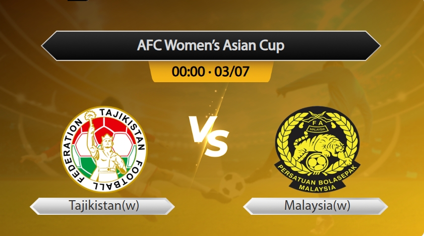 AFC Women’s Asian Cup Tajikistan(w) VS Malaysia(w)