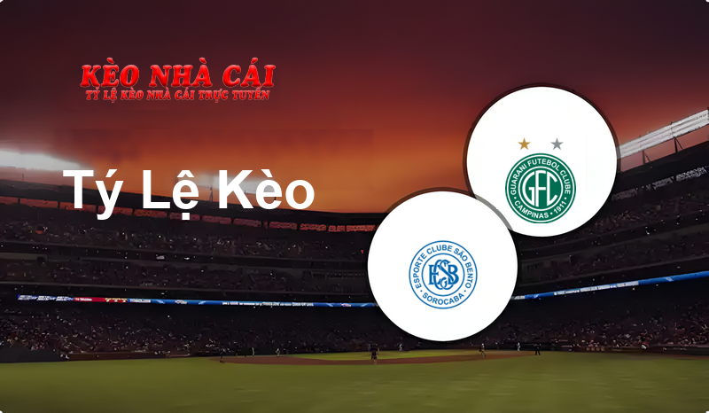 Sao Bento vs Guarani B prediction, odds, lineups, h2h results and betting tips, statistics, odds and prediction - Kèo Nhà Cái