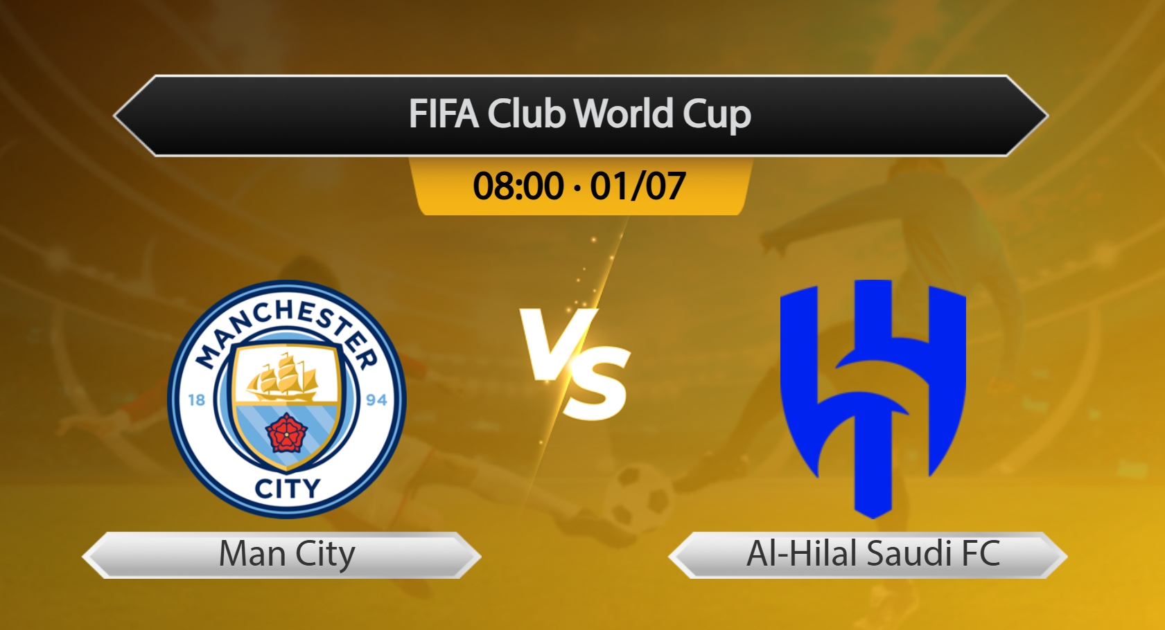 FIFA Club World Cup Man City VS Al-Hilal Saudi FC